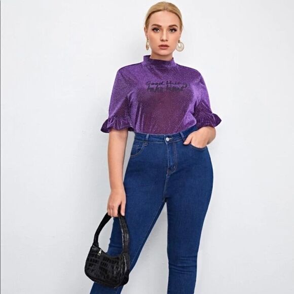 Shimmer Sparkly Blouse - Picture 3 of 5